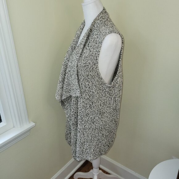 Jones New York Marled Sweater Vest Open Front Knit Women's Size M - Picture 3 of 11